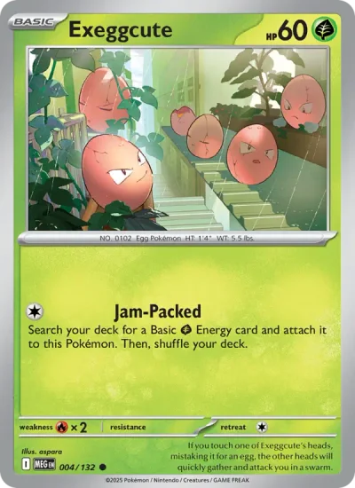Exeggcute 004 Mega Evolution (ME1) Pokemon Card