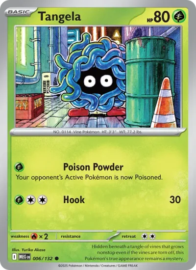 Tangela 006 Mega Evolution (ME1) Pokemon Card