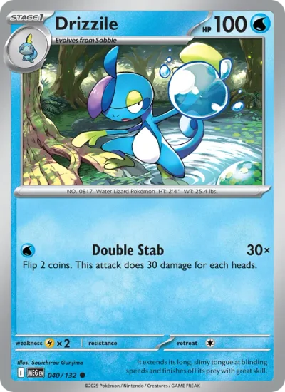 Drizzile 040 Mega Evolution (ME1) Pokemon Card