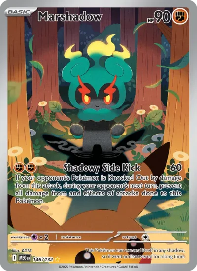 Marshadow 146 Mega Evolution (ME1) Pokemon Card