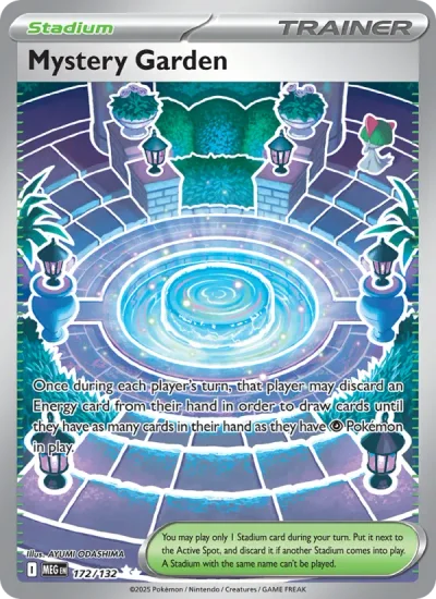 Mystery Garden 172 Mega Evolution (ME1) Pokemon Card