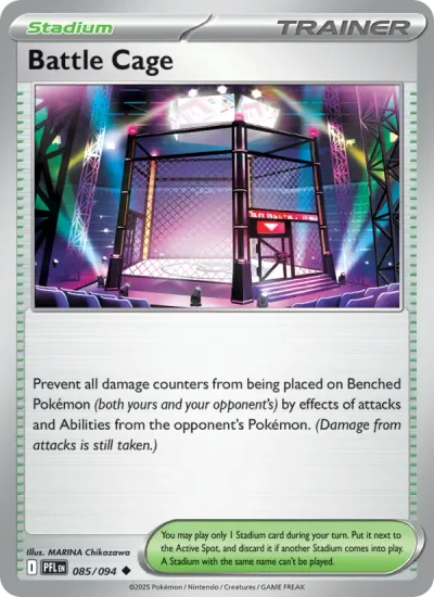 Battle Cage 085 Phantasmal Flames Pokemon Card
