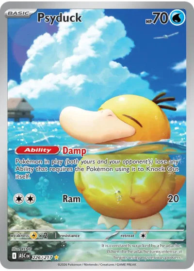 Psyduck 226 Ascended Heroes Pokemon Card