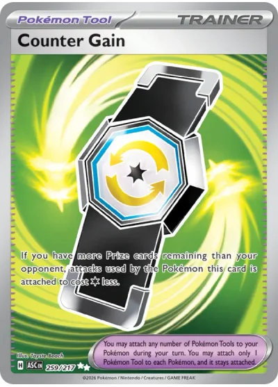Counter Gain 259 Ascended Heroes Pokemon Card
