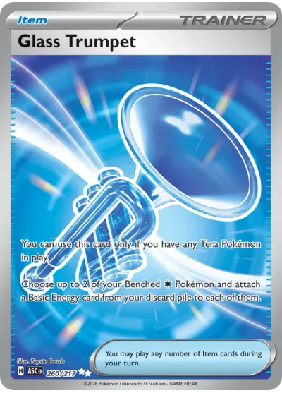 Glass Trumpet 260 Ascended Heroes Pokemon Card