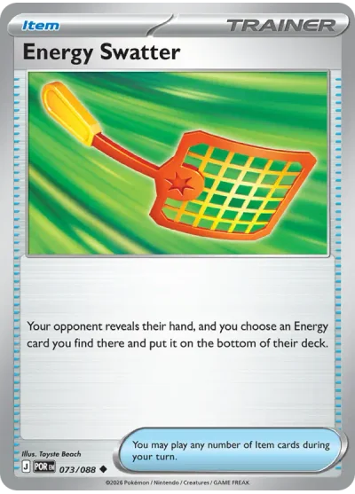 Energy Swatter 073 Perfect Order (ME3) Pokemon Card