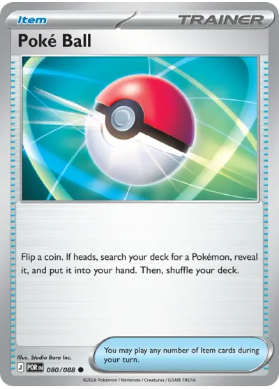 Poké Ball 080 Perfect Order (ME3) Pokemon Card