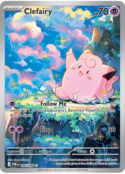 Clefairy 094 Perfect Order (ME3) Pokemon Card