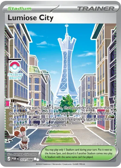 Lumiose City 111 Perfect Order (ME3) Pokemon Card