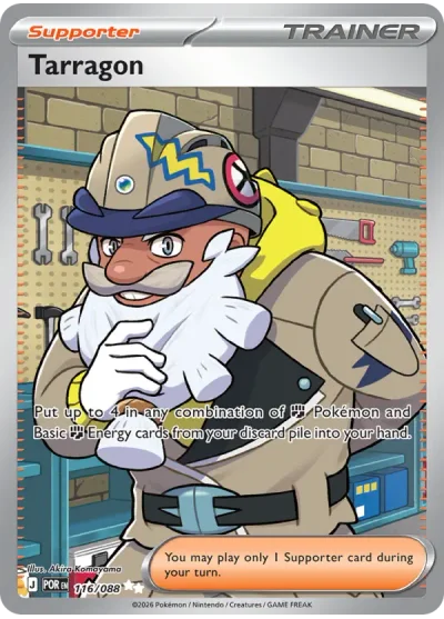 Tarragon 116 Perfect Order (ME3) Pokemon Card