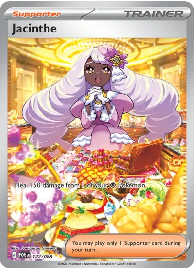 Jacinthe 122 Perfect Order (ME3) Pokemon Card