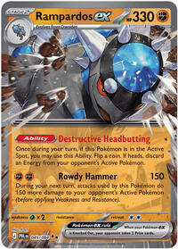 Rampardos ex #045
