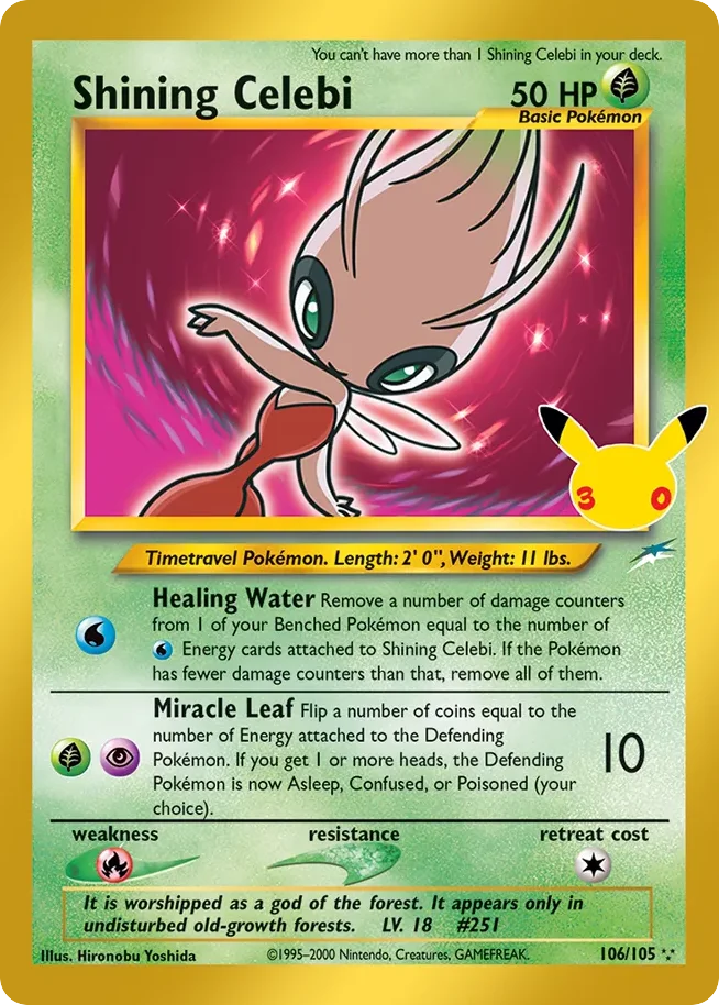 M Gardevoir-EX 106m 30th Celebration (ME55) Pokemon Card