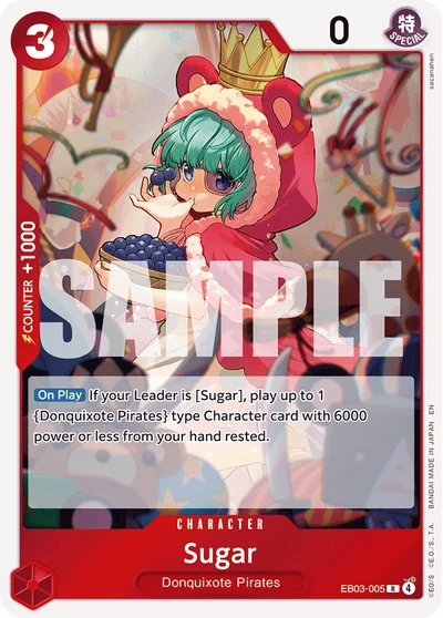 Sugar 005 EB03 One Piece TCG Card