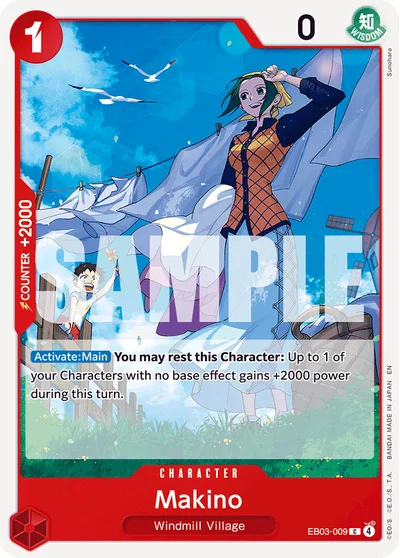 Makino 009 EB03 One Piece TCG Card