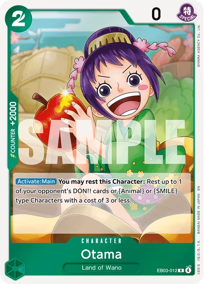 Otama 012 EB03 One Piece TCG Card