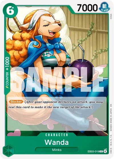 Wanda 019 EB03 One Piece TCG Card