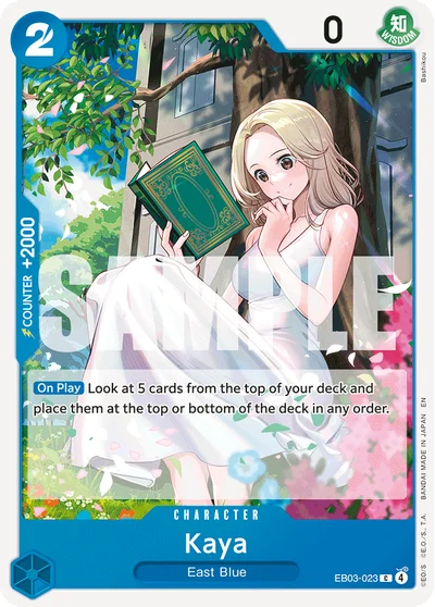 Kaya 023 EB03 One Piece TCG Card