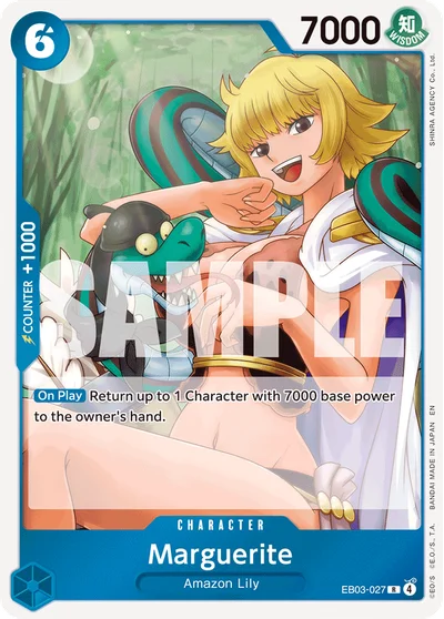 Marguerite 027 EB03 One Piece TCG Card