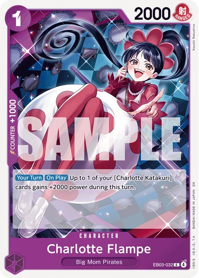 Charlotte Flampe 032 EB03 One Piece TCG Card