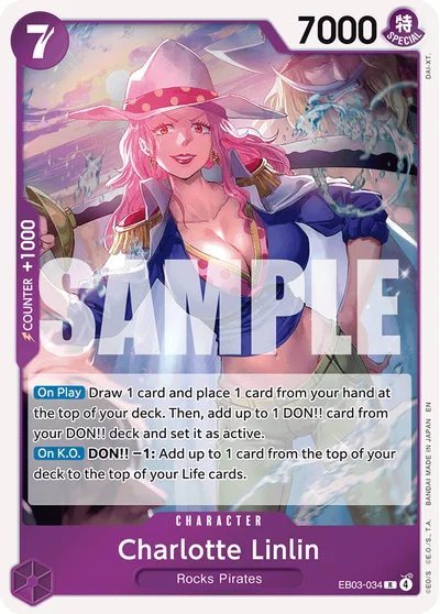 Charlotte Linlin 034 EB03 One Piece TCG Card