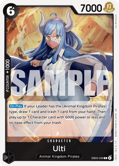 Ulti 039 EB03 One Piece TCG Card