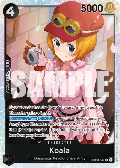 Koala 042 EB03 One Piece TCG Card