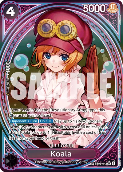 Koala (specialAltArt) 042 EB03 One Piece TCG Card