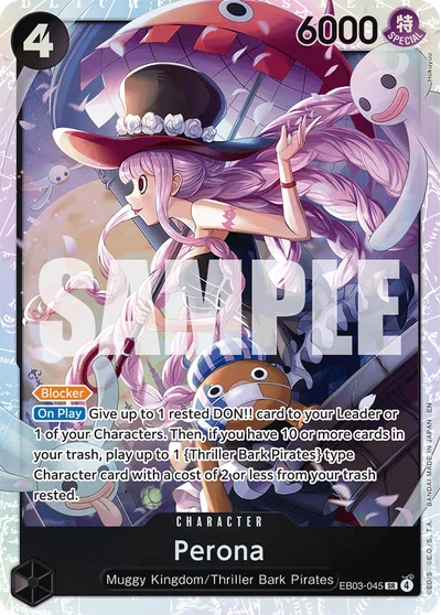 Perona 045 EB03 One Piece TCG Card