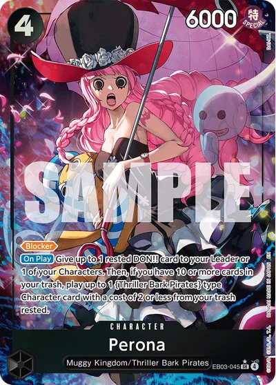 Perona (altArt) 045 Heroines Edition One Piece Card