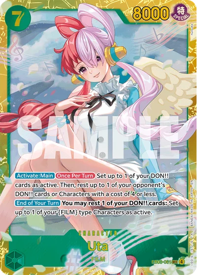 Uta 061 Heroines Edition One Piece Card