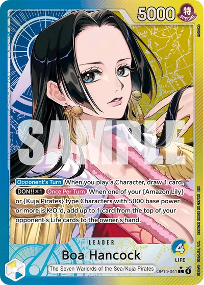 Boa Hancock (altArt) 041 OP14 One Piece TCG Card