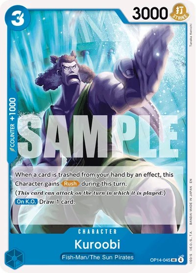 Kuroobi 045 OP14 One Piece TCG Card