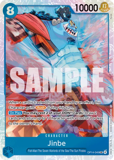 Jinbe 049 OP14 One Piece TCG Card