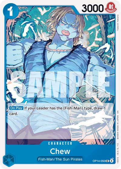 Chew 050 OP14 One Piece TCG Card