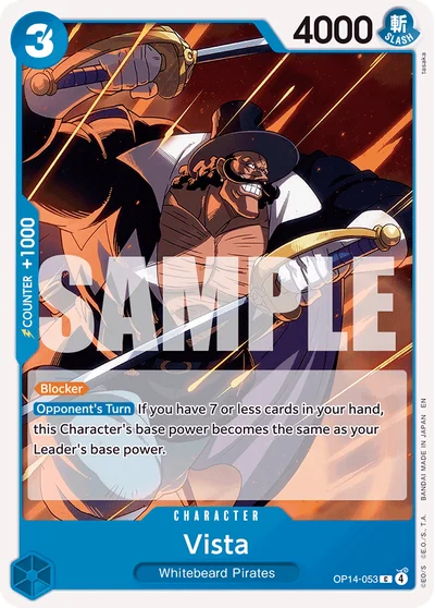 Vista 053 OP14 One Piece TCG Card