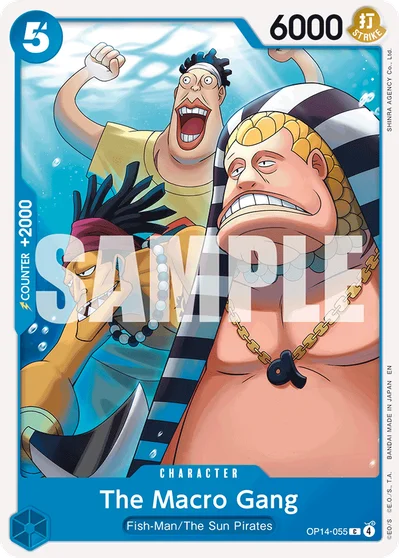 The Macro Gang 055 OP14 One Piece TCG Card
