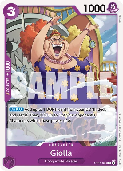 Giolla 064 OP14 One Piece TCG Card