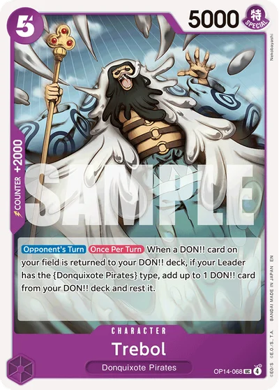 Trebol 068 OP14 One Piece TCG Card