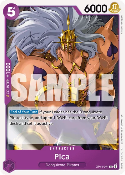 Pica 071 OP14 One Piece TCG Card