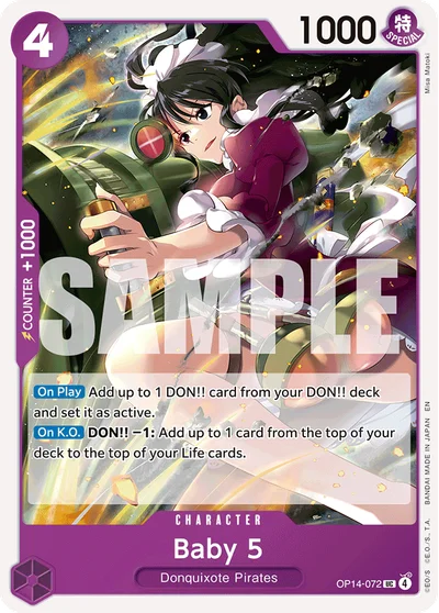 Baby 5 072 OP14 One Piece TCG Card