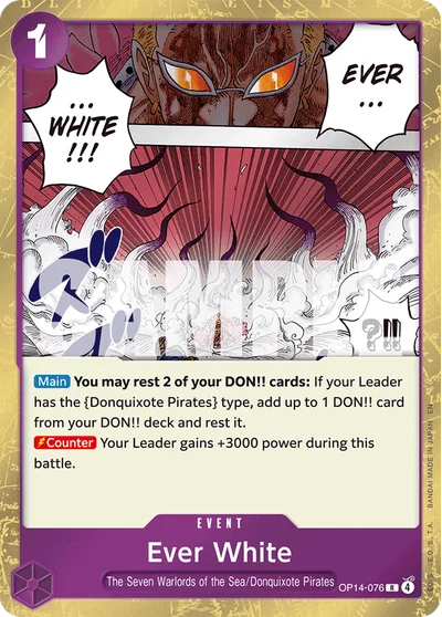 Ever White 076 OP14 One Piece TCG Card