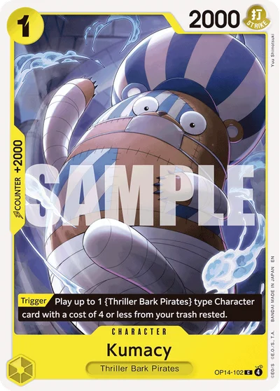 Kumacy 102 OP14 One Piece TCG Card