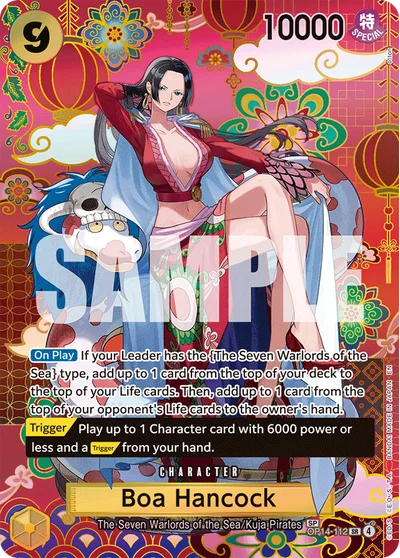 Boa Hancock (specialAltArt) 112 OP14 One Piece TCG Card