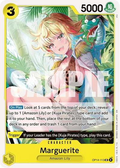 Marguerite 113 OP14 One Piece TCG Card