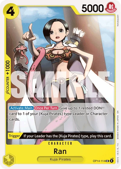 Ran 114 OP14 One Piece TCG Card