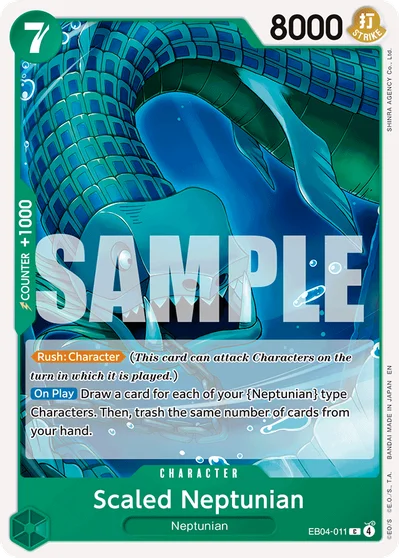 Scaled Neptunian EB04-011 OP14 One Piece TCG Card