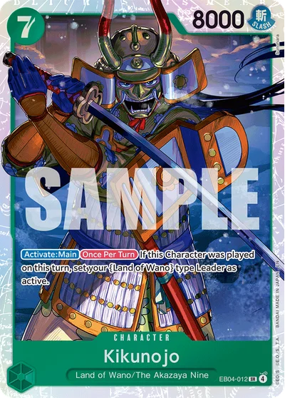 Kikunojo EB04-012 OP14 One Piece TCG Card