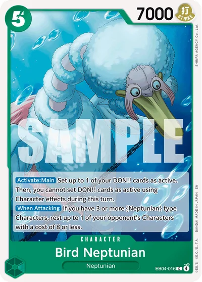 Bird Neptunian EB04-016 OP14 One Piece TCG Card
