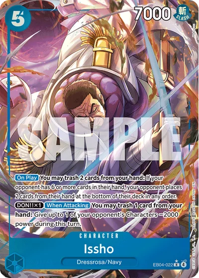 issho one piece tcg deck - - Welcome Pack Vol.1 - #OP05-042 Set Name Issho (alt Art) EB04-022 Price,